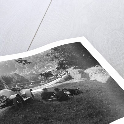 Enjoying a roadside picnic, GWK open 2-seater, c1920s by Bill Brunell