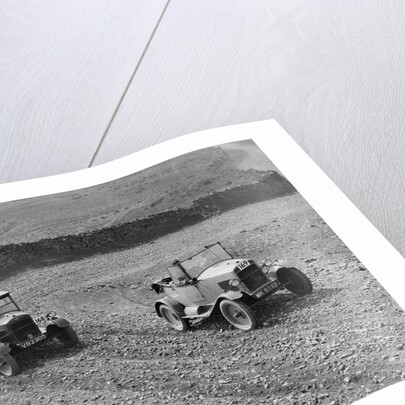 Trojan saloon and tourer competing in the MCC Edinburgh Trial, 1929 by Bill Brunell