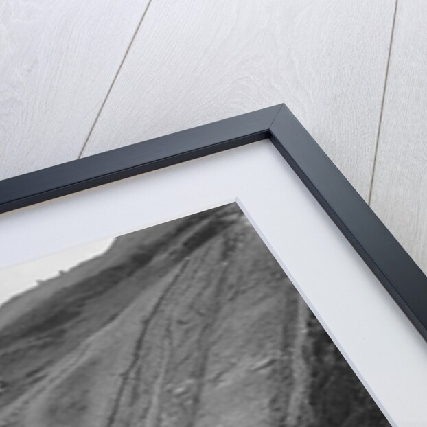 Unidentified motorcycle and sidecar, Rosedale Chimney Bank, Yorkshire, c1920-c1939 by Bill Brunell
