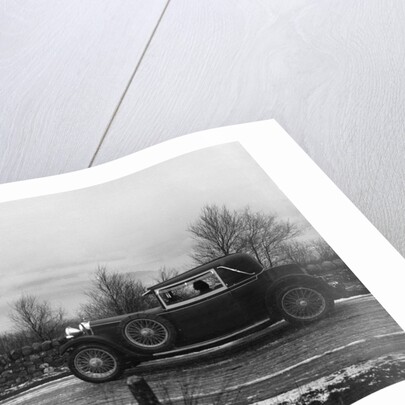 Talbot 14/45 of Kitty Brunell competing in the Monte Carlo Rally, 1929 by Bill Brunell