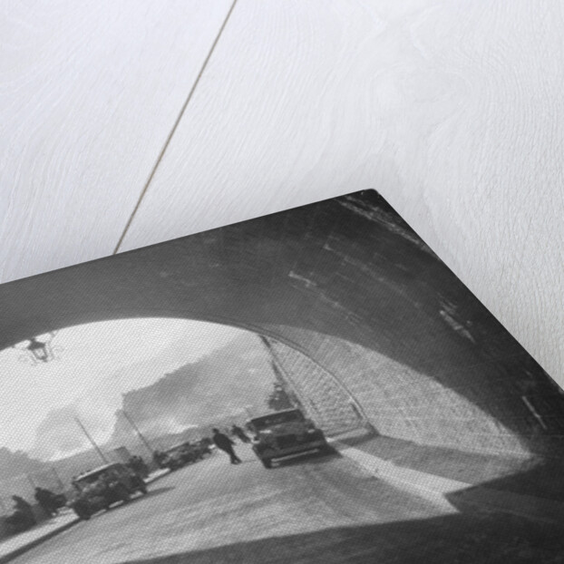 Talbot 14/45 of Kitty Brunell and Daimler 4-door saloon, Monte Carlo Rally, 1930 by Bill Brunell