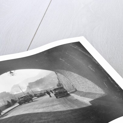 Talbot 14/45 of Kitty Brunell and Daimler 4-door saloon, Monte Carlo Rally, 1930 by Bill Brunell