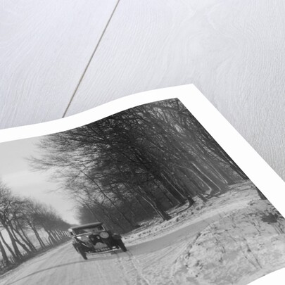 Talbot 14/45 sportsman's coupe of Kitty Brunell competing in the Monte Carlo Rally, 1929 by Bill Brunell