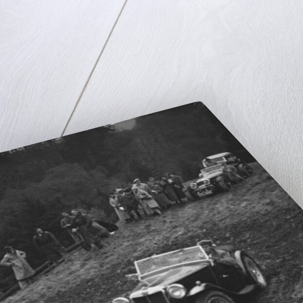 MG TA of JN Goodwin competing in the MCC Edinburgh Trial, Roxburghshire, Scotland, 1938 by Bill Brunell