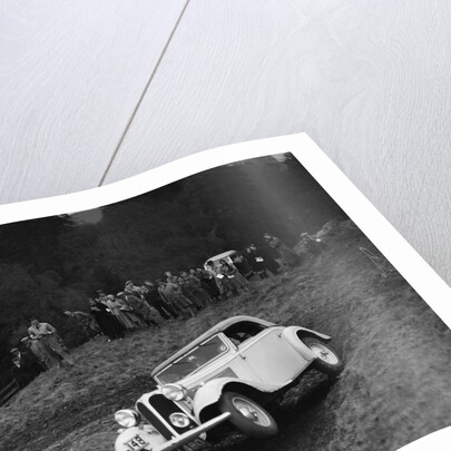 Frazer-Nash BMW of LEC Hall competing in the MCC Edinburgh Trial, Roxburghshire, Scotland, 1938 by Bill Brunell