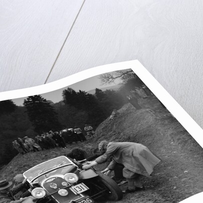 Morgan of RC Harris competing in the MCC Edinburgh Trial, Roxburghshire, Scotland, 1938 by Bill Brunell