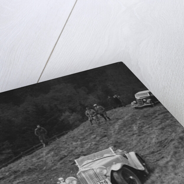 AC of LP Jaques competing in the MCC Edinburgh Trial, Roxburghshire, Scotland, 1938 by Bill Brunell