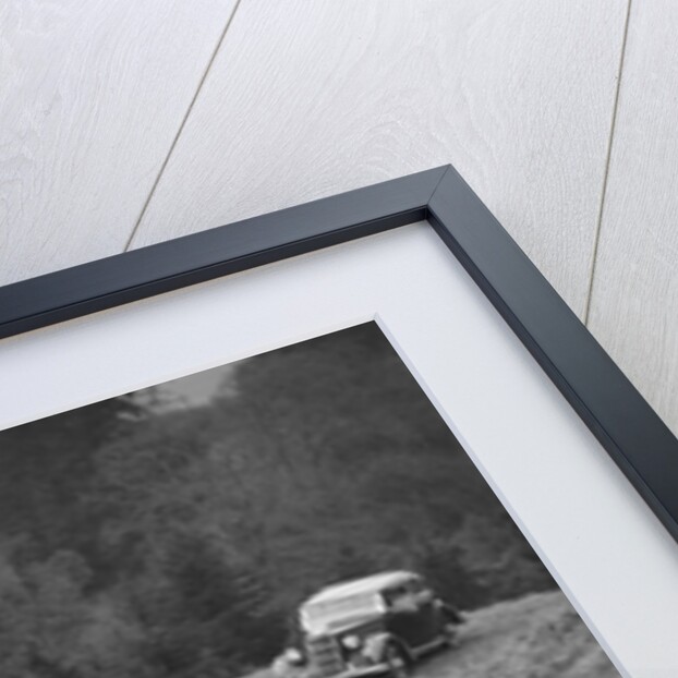 Morris Twelve of PK Potter competing in the MCC Edinburgh Trial, Roxburghshire, Scotland, 1938 by Bill Brunell