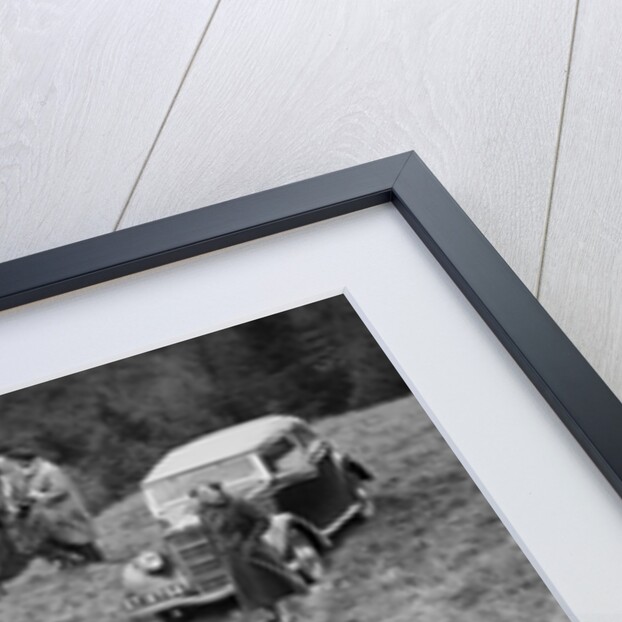 347 cc Ariel of F Gooding competing in the MCC Edinburgh Trial, Roxburghshire, Scotland, 1938 by Bill Brunell