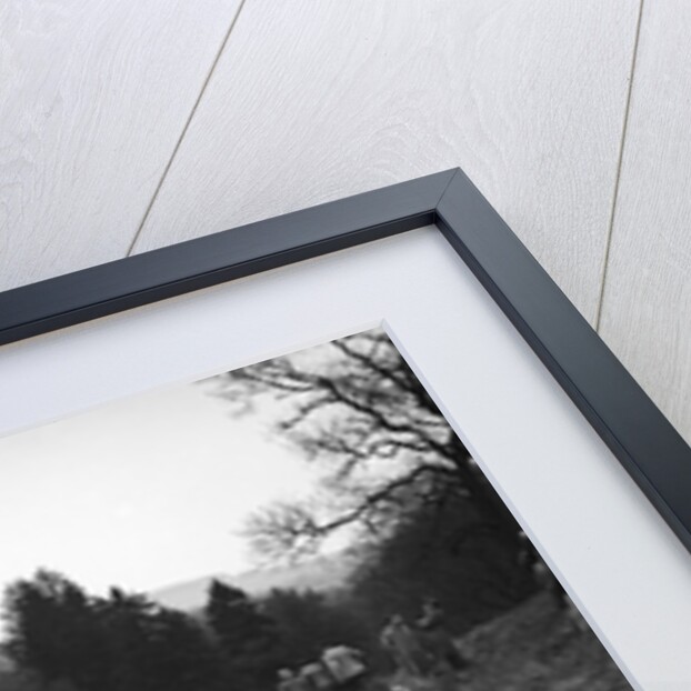 Ford V8 of H Koppenhagen competing in the MCC Edinburgh Trial, Roxburghshire, Scotland, 1938 by Bill Brunell