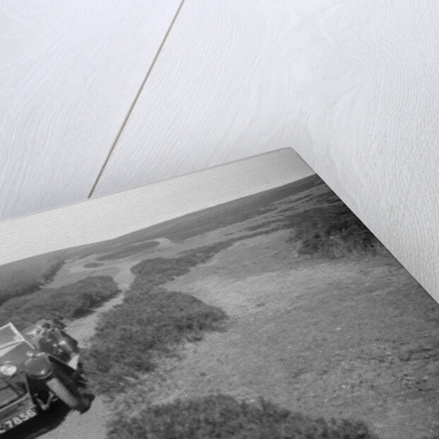 Kitty Brunell road testing a Riley 9 tourer, c1930 by Bill Brunell