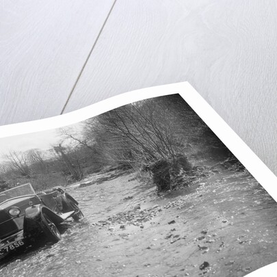 Kitty Brunell road testing a Riley 9 tourer, c1930 by Bill Brunell