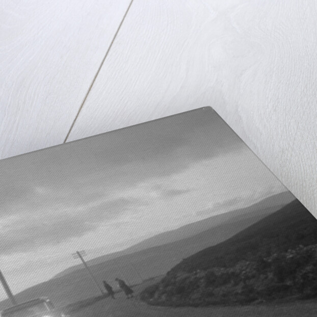 Talbot 14/45 4-door saloon of Kitty Brunell competing in the Monte Carlo Rally, Monaco, 1930 by Bill Brunell