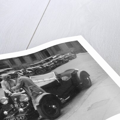 Aston Martin of Kitty Brunell at the RSAC Scottish Rally, 1933 by Bill Brunell