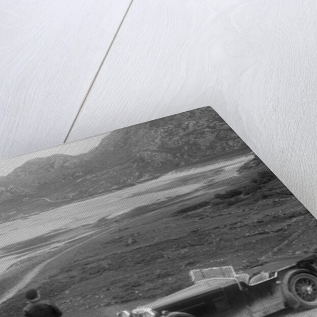 Kitty Brunell and her MG Magna at the RSAC Scottish Rally, 1932 by Bill Brunell