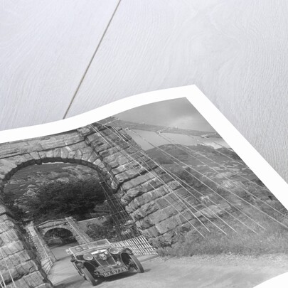 MG Magna of Kitty Brunell competing in the RSAC Scottish Rally, 1932 by Bill Brunell