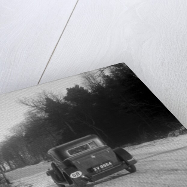 Talbot 14/45 sportsman's coupe of Kitty Brunell at the Monte Carlo Rally, 1929 by Bill Brunell