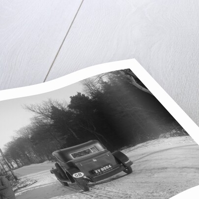 Talbot 14/45 sportsman's coupe of Kitty Brunell at the Monte Carlo Rally, 1929 by Bill Brunell