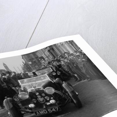 Aston Martin of Kitty Brunell at the RSAC Scottish Rally, 1933 by Bill Brunell