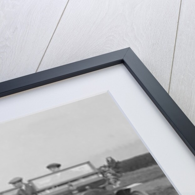 Right: Darracq Vehicle Reg. No.  CT529. . Left: Unidentified motorcycle by Bill Brunell