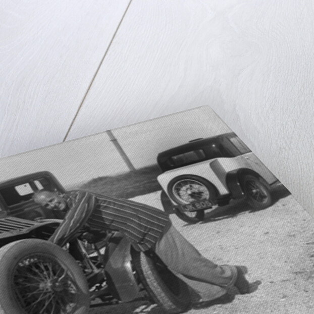 Invicta 4-seat high-chassis tourer of Donald Healey, B&HMC Brighton Motor Rally, 1930 by Bill Brunell