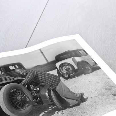 Invicta 4-seat high-chassis tourer of Donald Healey, B&HMC Brighton Motor Rally, 1930 by Bill Brunell