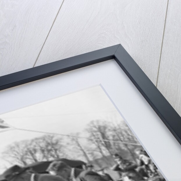 Surbiton Motor Club motorcycle trial, Talbot Hotel, Ripley, Surrey, c1930. by Bill Brunell