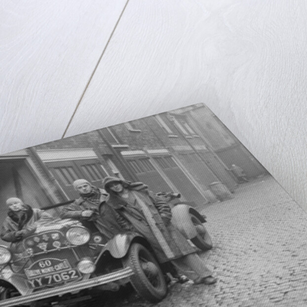 Ford V8 Greyhound open tourer of JA Driskell, Monte Carlo Rally, 1934 by Bill Brunell