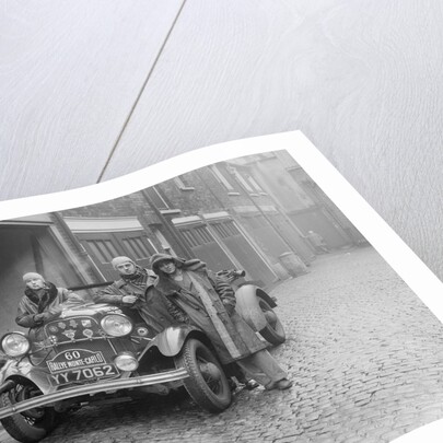 Ford V8 Greyhound open tourer of JA Driskell, Monte Carlo Rally, 1934 by Bill Brunell