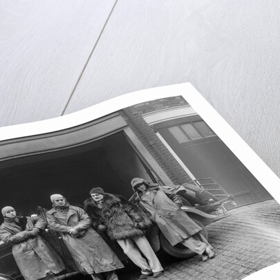 Ford V8 Greyhound open tourer of JA Driskell, Monte Carlo Rally, 1934 by Bill Brunell