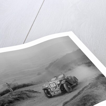 Singer competing in the Barnstaple Trial, c1935 by Bill Brunell
