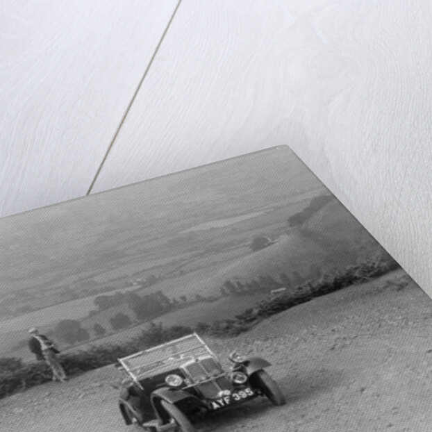 Morris Minor competing in the Barnstaple Trial, c1935 by Bill Brunell