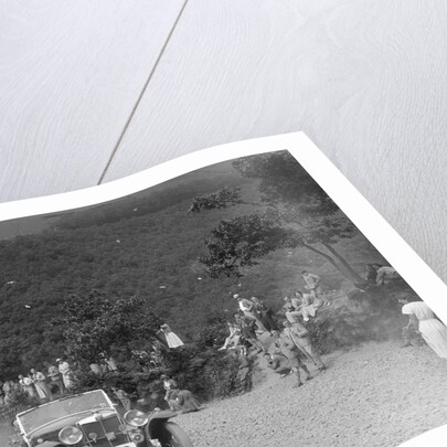 MG J2 competing in the Barnstaple Trial, c1935 by Bill Brunell