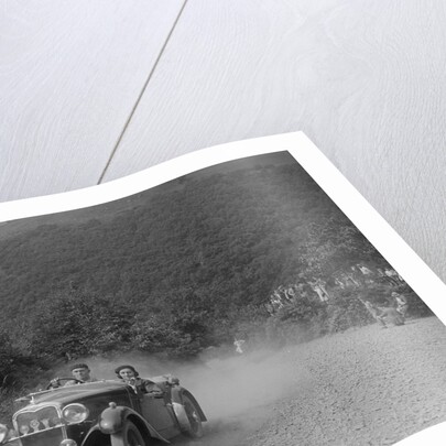 Singer competing in the Barnstaple Trial, c1935 by Bill Brunell
