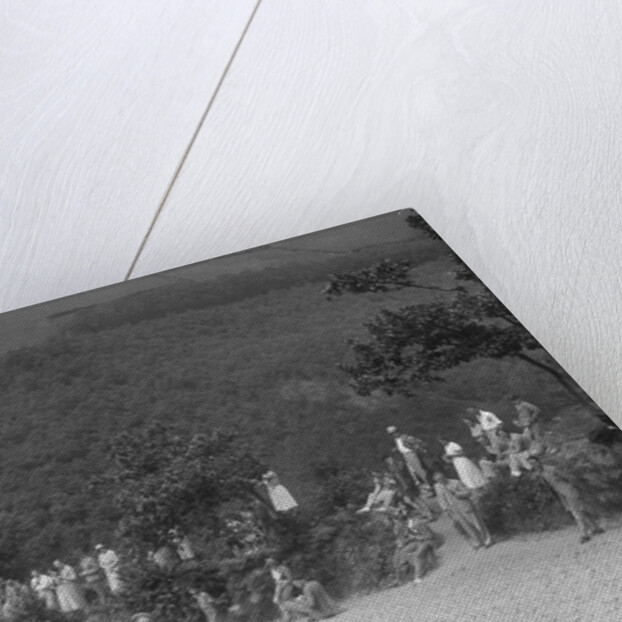 MG J2 of PS Flower competing in the Barnstaple Trial, c1935 by Bill Brunell