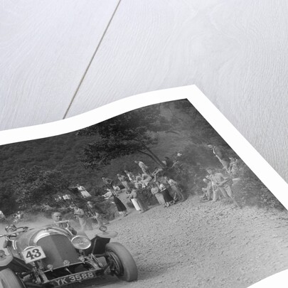 Bentley competing in the Barnstaple Trial, c1935 by Bill Brunell