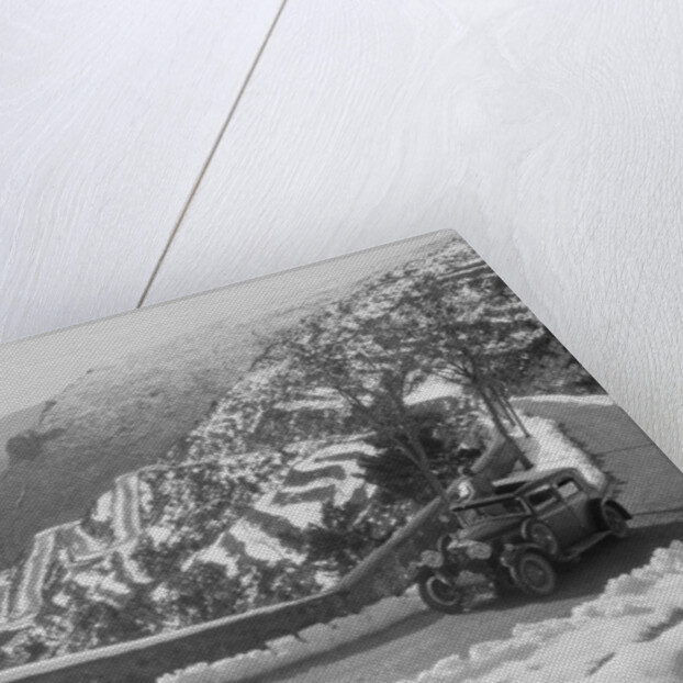 Kitty Brunell's Talbot 14/45 saloon at the Monte Carlo Rally, 1930 by Bill Brunell