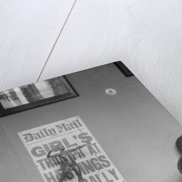 Kitty Brunell's victory in Class 2 at the 1933 RAC Rally by Bill Brunell