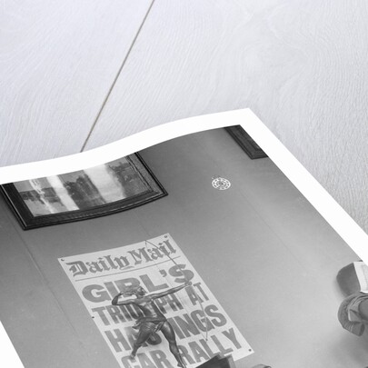 Kitty Brunell's victory in Class 2 at the 1933 RAC Rally by Bill Brunell