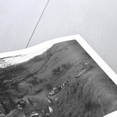MG J2 competing in the MG Car Club Abingdon Trial/Rally, 1939 by Bill Brunell