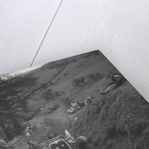 Singer competing in the MG Car Club Abingdon Trial/Rally, 1939 by Bill Brunell