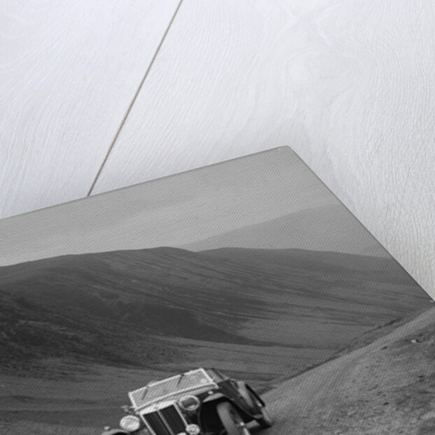 MG TA competing in the MG Car Club Abingdon Trial/Rally, 1939 by Bill Brunell