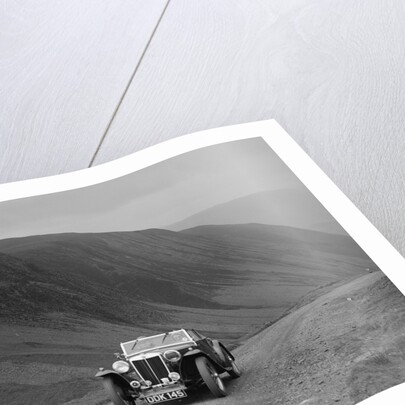 MG TA competing in the MG Car Club Abingdon Trial/Rally, 1939 by Bill Brunell