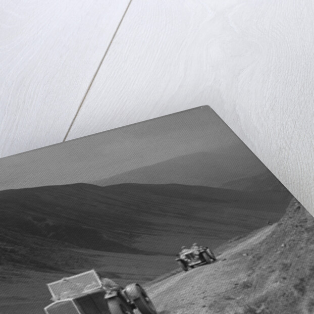 Wolseley and MG NA competing in the MG Car Club Abingdon Trial/Rally, 1939 by Bill Brunell