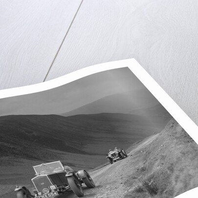 Wolseley and MG NA competing in the MG Car Club Abingdon Trial/Rally, 1939 by Bill Brunell