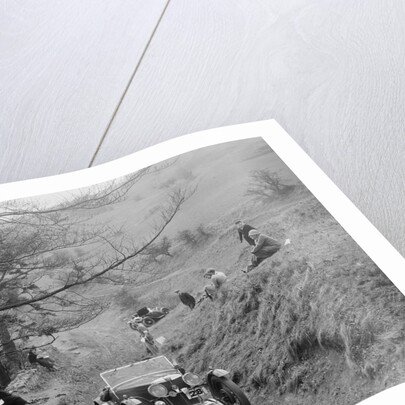 MG J2 competing in the MG Car Club Abingdon Trial/Rally, 1939 by Bill Brunell