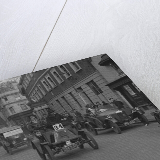 1902 Renault of W Vincent taking part in the London-Brighton Run, Reigate, Surrey, 1928 by Bill Brunell