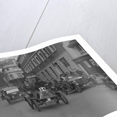 1902 Renault of W Vincent taking part in the London-Brighton Run, Reigate, Surrey, 1928 by Bill Brunell