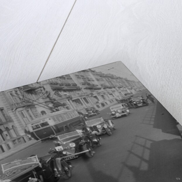 AC 4-seater tourer of Kitty Brunell competing in the RAC Rally, 1933 by Bill Brunell