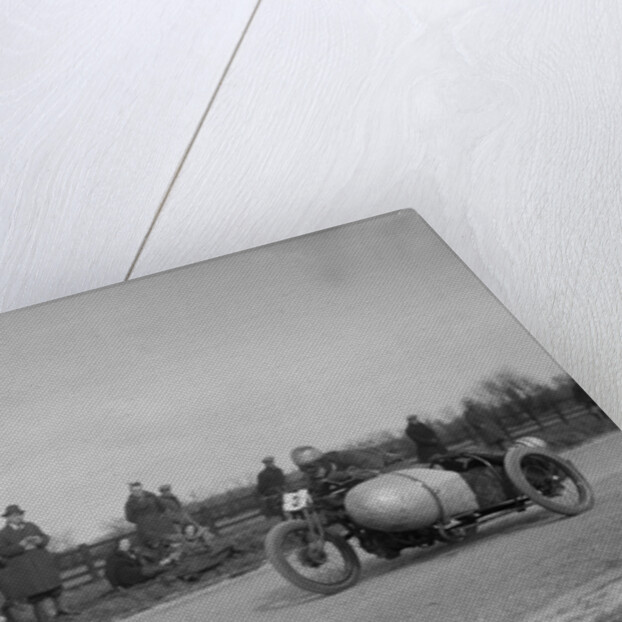 Sunbeam and sidecar of JD Gardiner at the Inter-Varsity Speed Trial, Eynsham, Oxfordshire, 1932 by Bill Brunell